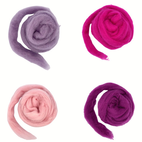 Corriedale wool sliver - corriedale,