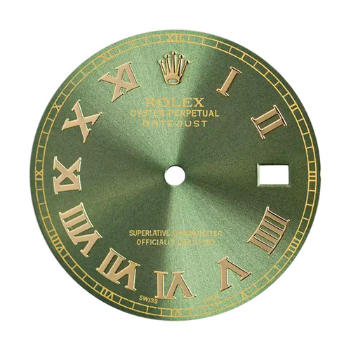 Rolex datejust 41mm olive - 41mm,