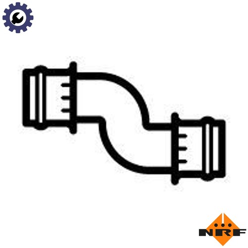 Charge air hose - 166614, for