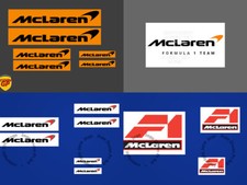 McLaren F1 Logo Stickers Vinyl