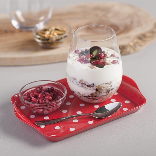 Zeal mini serving tray - mini, polka