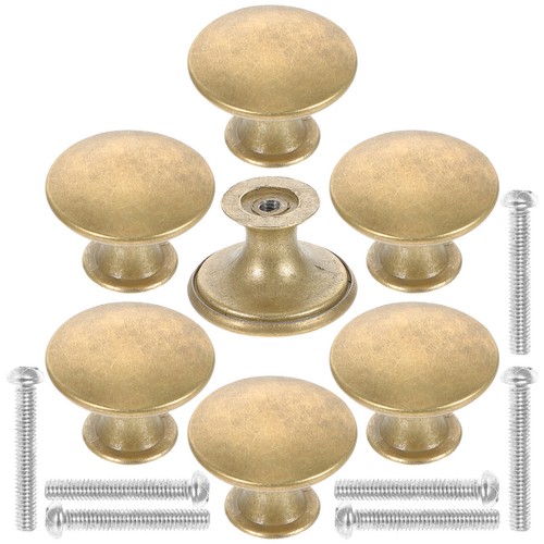 Pcs vintage knobs - vintage, brass