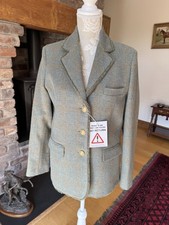 Moloh Tweed Blazer Size UK14 New With Tags