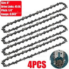 4PCS 8 inch Chain Saw Chain