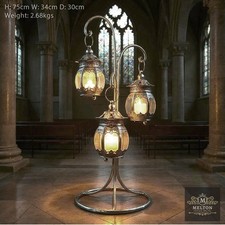 Antique Silver Candle Holder