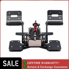 Simplayer   Damper Flight Rudder Pedals Flight Simulator 3-Axis Sensor top #A6-3