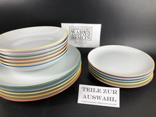 Arzberg CUCINA COLORI➡️PARTS SELECTION➡️Porcelain Plate Rim Colorful