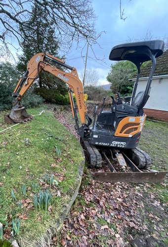 Case cx17 mini excavator - mini,