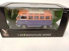 Yat Ming Volkswagen T1 SAMBA Microbus Violet Orange 1/43 43209VIOLA