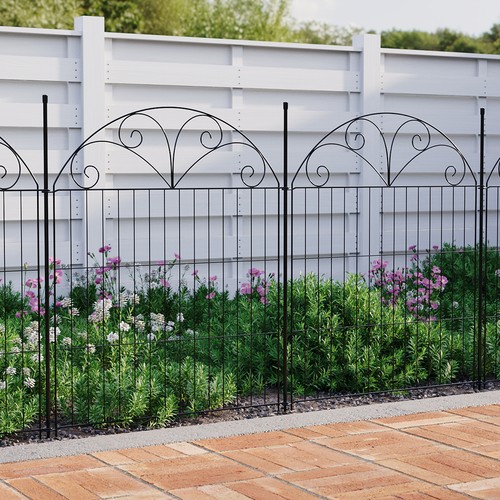 Pack metal garden fencing - pack,