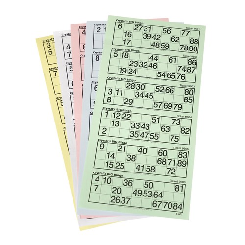 Extra large bingo flyers big - large,