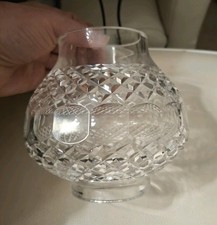 Vintage Tyrone Crystal Lamp Shade Made In Ireland Full Lead