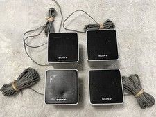 4 Sony Surround Sound Speakers