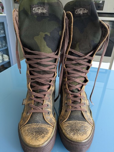 Vintage buffalo camo - camo, canvas