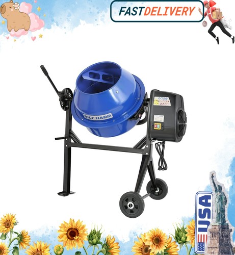 Electric cement mixer cubic - mixer,, 4