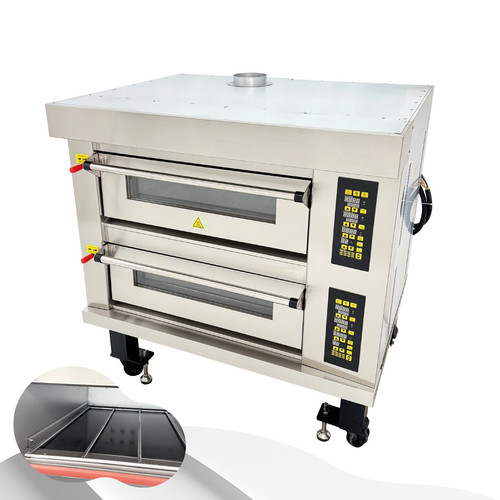 Electric pizza oven double - electric,