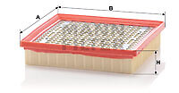 Mann filter 2055 air - 2055,