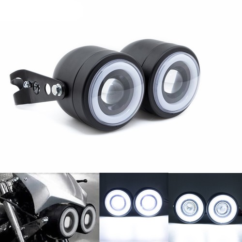 Motorcycle twins headlight - twins,