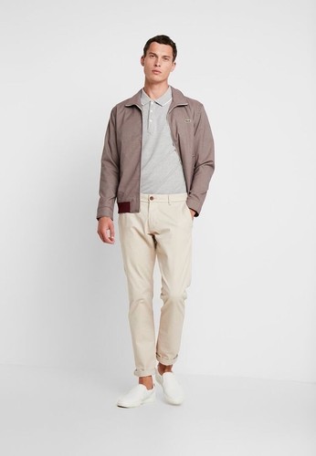 Lacoste men houndstooth zip - men's,