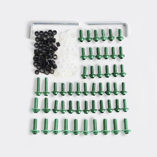 Aluminum fairing bolt kit body - aluminum,