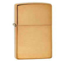 Zippo Regular Brushed Brass