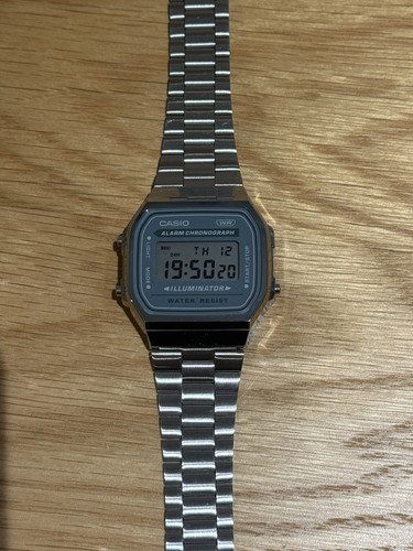 Casio a168wa 1yes - a168wa-1yes, unisex