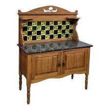 Victorian marble top washstand