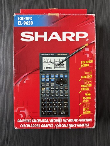 Sharp 9650 graphing - sharp,