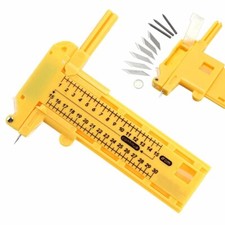 Circular Compass Circle Cutter Material & 6 Blades Vinyl Fabric Craft