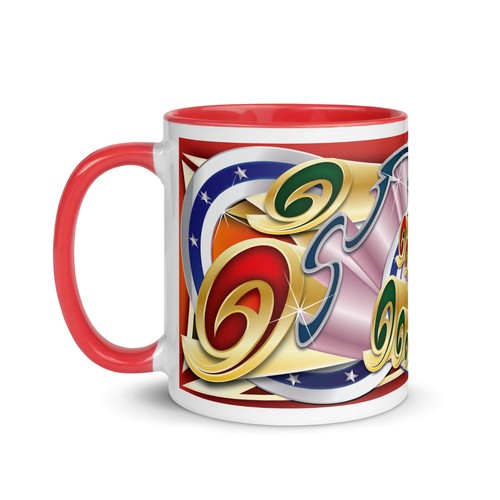 Classic fairground art mug - fairground,