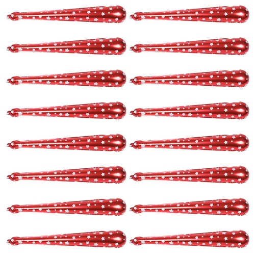 50pcs inflatable red cheer - red,