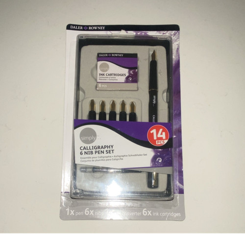 Daler rowney calligraphy set - calligraphy,