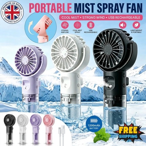 Portable handheld fan with - portable,