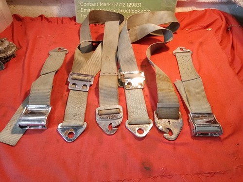 Tr2 seat belts - 6, style
