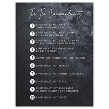 Ten Commandments From God