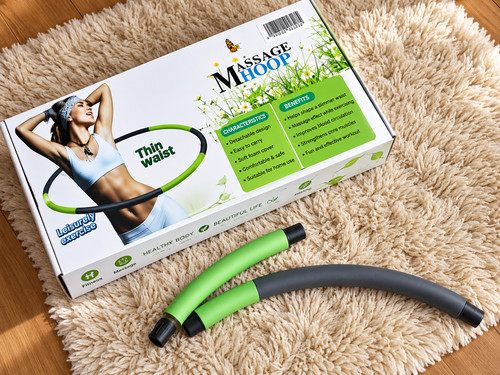 Massage hoop weighted hula - massage,
