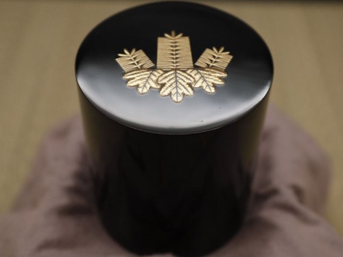 Japanese wajima lacquer tea - wajima,