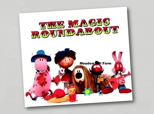 Fridge magnet magic roundabout - fridge,