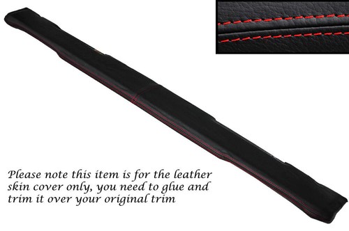 Red stitch top dash dashboard - top,