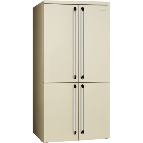Smeg four door fridge - door, freezer