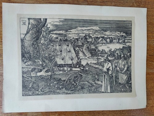 Antique 1900 landscape - c.1900,
