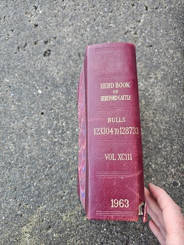 The herd book hereford - herd, of