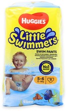 Huggies Little Swimmers Swim Pants Size 5-6 Nappies 11 Pack X 1