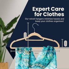 20 Pack Velvet Coat Hangers