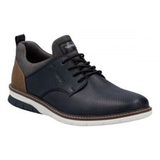 Rieker 14450-15 Mens Navy Leather Slip On Shoes Save £25 on RRP