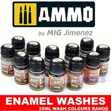 Ammo Enamel WASHES Full Range