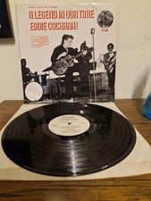 Eddie Cochran "A Legend In Our Time" (1971) 12 Inch Vinyl LP