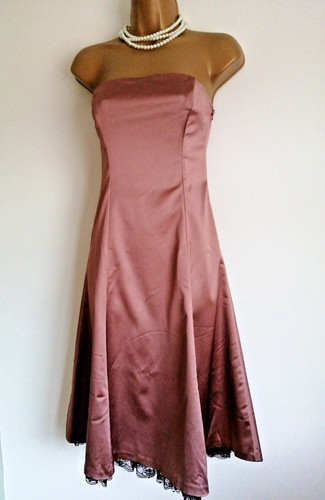 Coast satin corset dress size - satin,