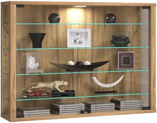Wall display cabinet glass - wall,