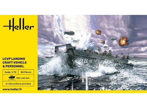 Heller 79995 lcvp - 1/72, landing